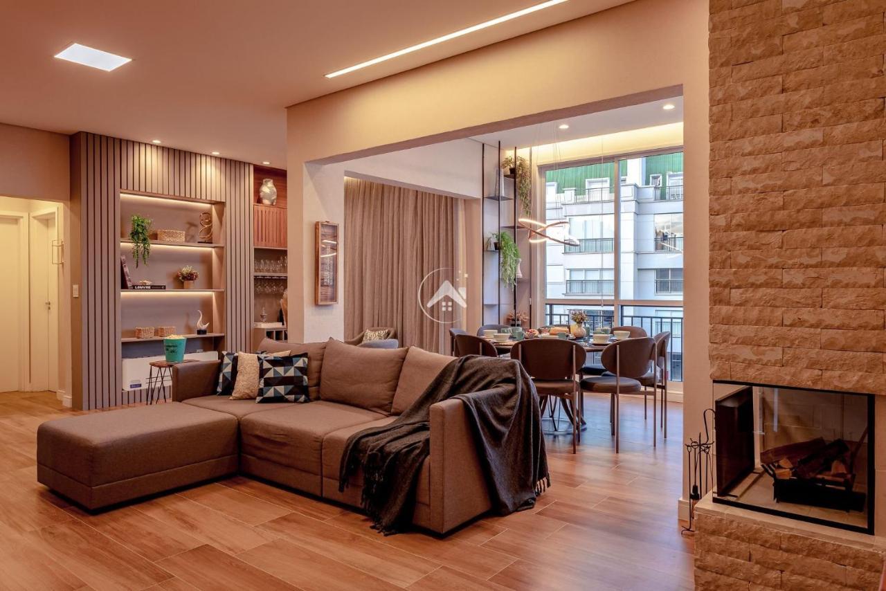 Moderna Cobertura Duplex Com 4 Suites Em Condominio Com Lazer Completo - Campos do Jordão Εξωτερικό φωτογραφία